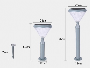 GYS-LD-01S/P 太阳能钻石草坪灯