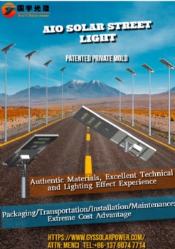 All in on solar street light