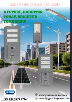 GYS-metal series Solar All In One LED Lamp